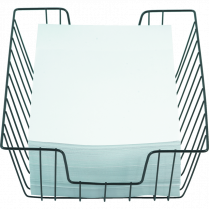 Westcott&reg; Wire Desk Tray Legal Black