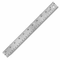 Westcott&reg; Stainless Steel Ruler 24" / 60cm