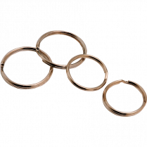 Westcott&reg; Key Rings 1-1/4" 10/pkg