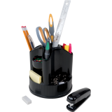 Westcott&reg; Revolving Desk Organizer Black
