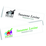 Avery&reg; Tent Cards Medium 8-1/2"x2-1/2" White 100/box