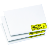 Avery&reg; Neon High Visibility Labels 2-5/8"x1" Laser Yellow 750/box