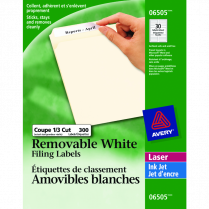 Avery&reg; File Folder Labels Removable 300/pkg
