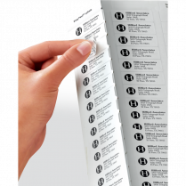 Avery&reg; Easy Peel&reg; Clear Address Labels 2/3"x1-3/4" 600/pkg