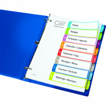 Avery&reg; Ready Index&reg; Customizable Table of Contents Dividers 1-8 Tabs