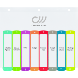Avery&reg; Ready Index&reg; Customizable Table of Contents Dividers 1-8 Tabs