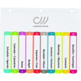 Avery&reg; Ready Index&reg; Customizable Table of Contents Dividers 1-10 Tabs