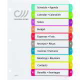 Avery&reg; Ready Index&reg; Customizable Table of Contents Dividers 1-10 Tabs