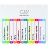 Avery&reg; Ready Index&reg; Customizable Table of Contents Dividers 1-12 Tabs