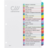 Avery&reg; Ready Index&reg; Customizable Table of Contents Dividers A-Z Tabs