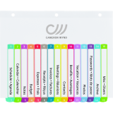 Avery&reg; Ready Index&reg; Customizable Table of Contents Dividers 1-15 Tabs