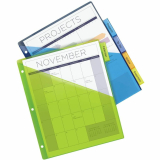 Avery Big Tab Poly Pocket Dividers 5tabs