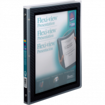 Avery&reg; Flexi-View&trade; Presentation Binder 1/2" Black