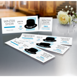 Avery&reg; Tickets with Tear-Away Stubs 1-3/4"x5-1/2" White 200/pkg