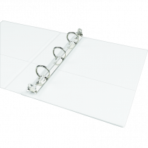 Avery&reg; Durable View Binders 1" Capacity 8-1/2"x5-1/2" White