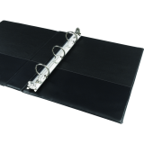 Avery&reg; Durable Round Ring Mini View Binder 1" Capacity 8-1/2"x5-1/2" Black