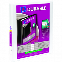 Avery&reg; Durable View Presentation Binder 1/2" White