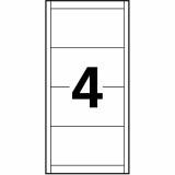 Avery Garment Friendly Clip Name Badge Kit 2-1/4"x3-1/2" 24/pkg