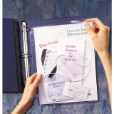 Avery&reg; Secure Top Page Protectors 4.6 mil Letter 25/pkg