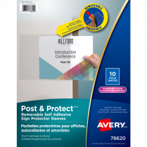 Avery&reg; Removable Self-Adhesive Display Protectors 10/pkg