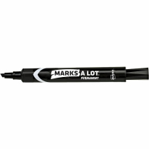 Avery&reg; Marks-A-Lot&reg; Permanent Marker Chisel Tip Black