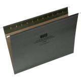 Basics&reg; Recycled Hanging Folders Letter Green 50/box
