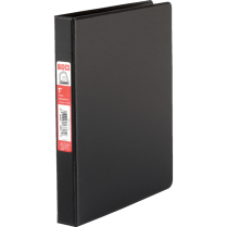 Basics&reg; D-Ring Binder 1" Black
