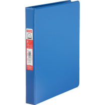 Basics&reg; D-Ring Binder 1" Blue