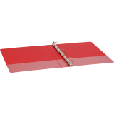 Basics&reg; D-Ring Binder 1" Red