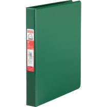 Basics&reg; D-Ring Binder 1" Green