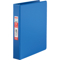 Basics&reg; D-Ring Binder 1-1/2" Blue