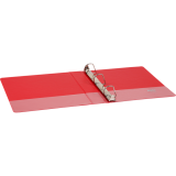 Basics&reg; D-Ring Binder 1-1/2" Red
