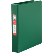 Basics&reg; D-Ring Binder 1-1/2" Green