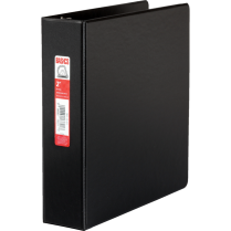 Basics&reg; D-Ring Binder 2" Black