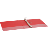 Basics&reg; D-Ring Binder 2" Red