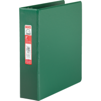 Basics&reg; D-Ring Binder 2" Green