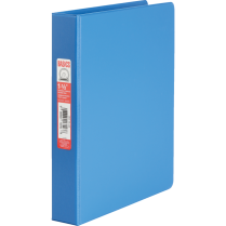 Basics&reg; Round Ring Binder 1-1/2" Blue