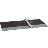 Basics&reg; Round Ring Binder 3" Black