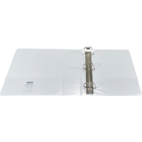 Basics&reg; Customizable D-Ring Binder 3" White