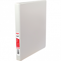Basics&reg; Customizable Round Ring Binder 5/8" White