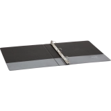 Basics&reg; Customizable Round Ring Binder 1" Black