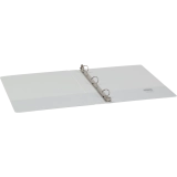 Basics&reg; Customizable Round Ring Binder 1" White