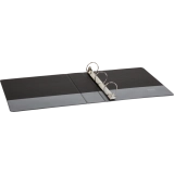 Basics&reg; Customizable Round Ring Binder 2" Black