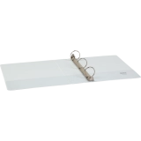 Basics&reg; Customizable Round Ring Binder 2" White