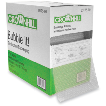Crownhill Bubble It! Wrap Cushioned Packaging with Dispenser 12"x175'