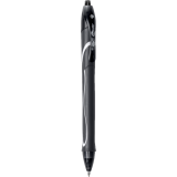 BIC&reg; Gel-ocity&reg; Long-Lasting Retractable Gel Pens 0.7 mm Black 2/pkg
