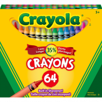 Crayola&reg; Crayons Assorted Colours 64/box