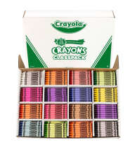 Crayola&reg; Regular Crayon Classpack 16 Colours 800/pkg