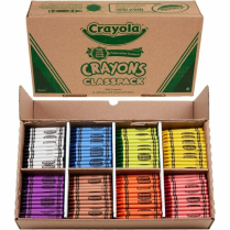 Crayola&reg; Classpack Regular Crayons Assorted Colours 800/cse