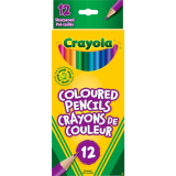 Crayola&reg; Coloured Pencils Assorted Colours 12/pkg